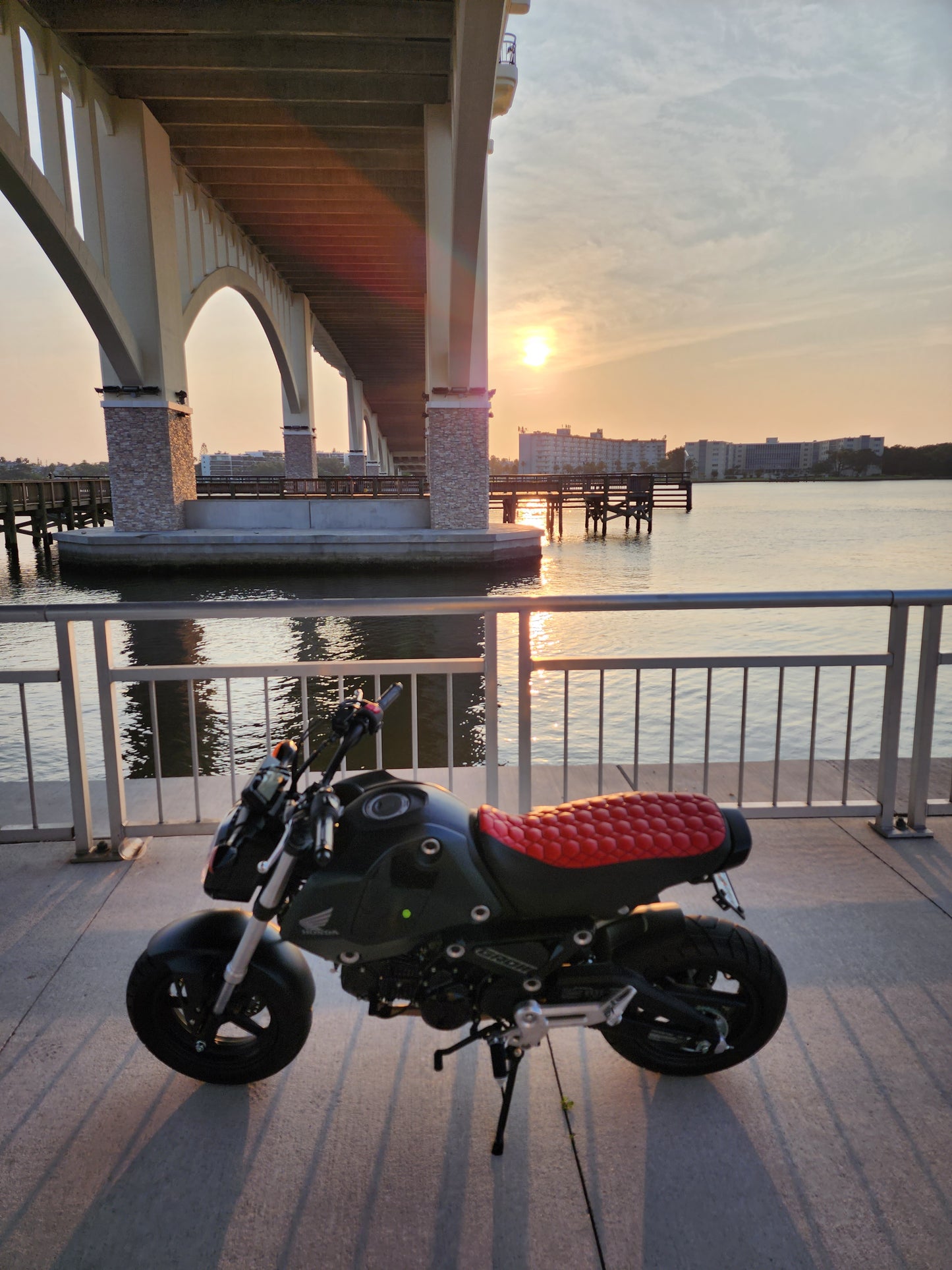custom honda grom seat