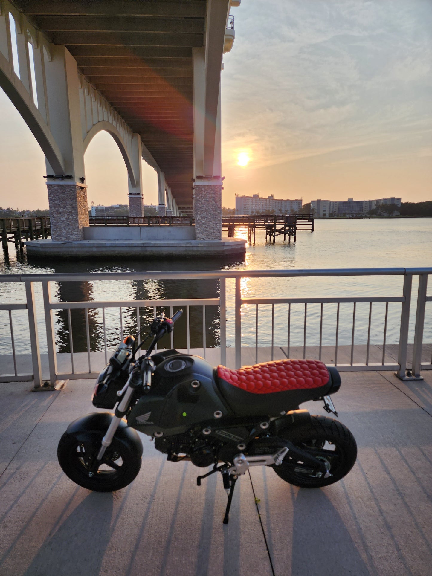 custom honda grom seat