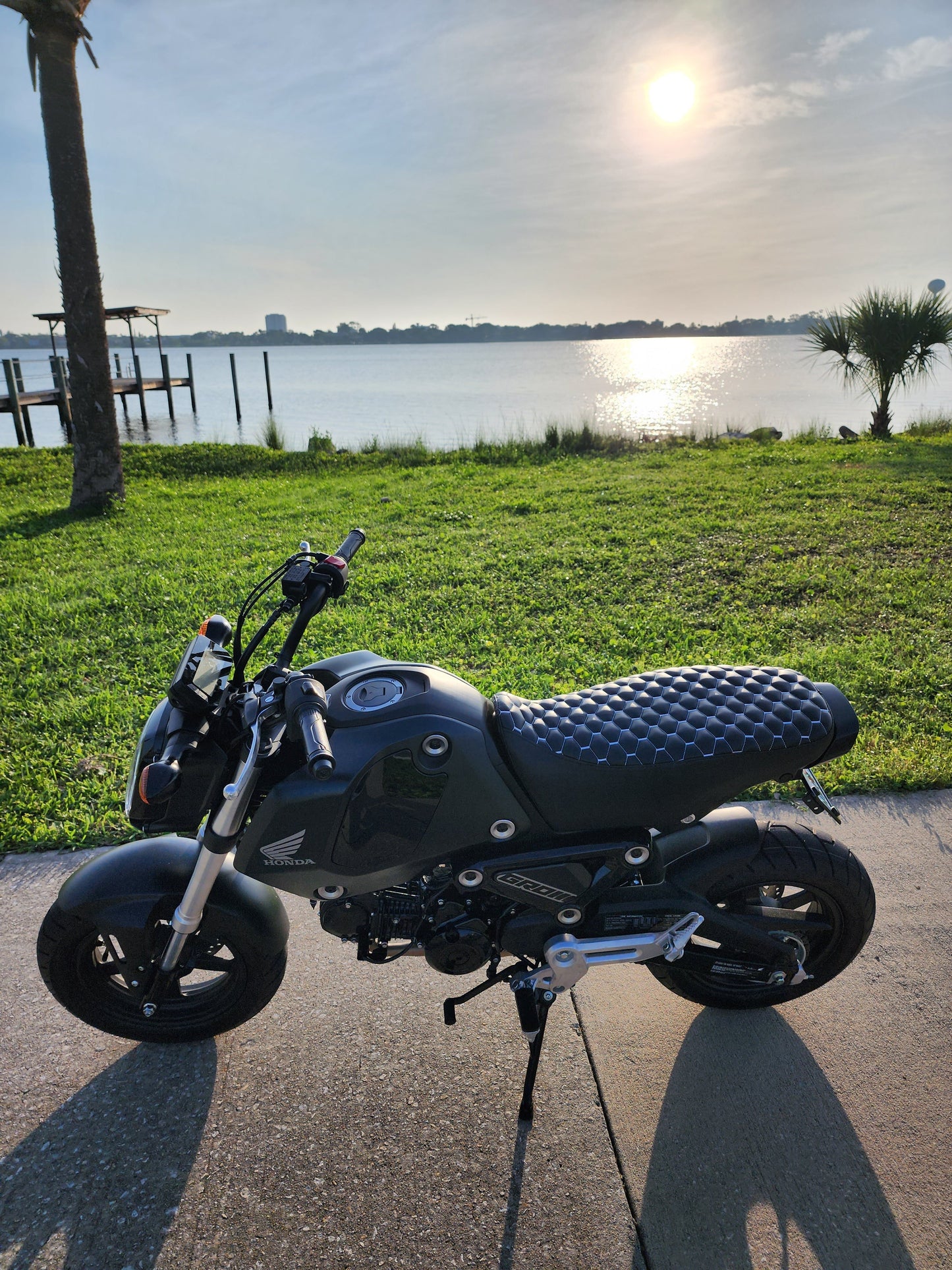 custom honda grom seat