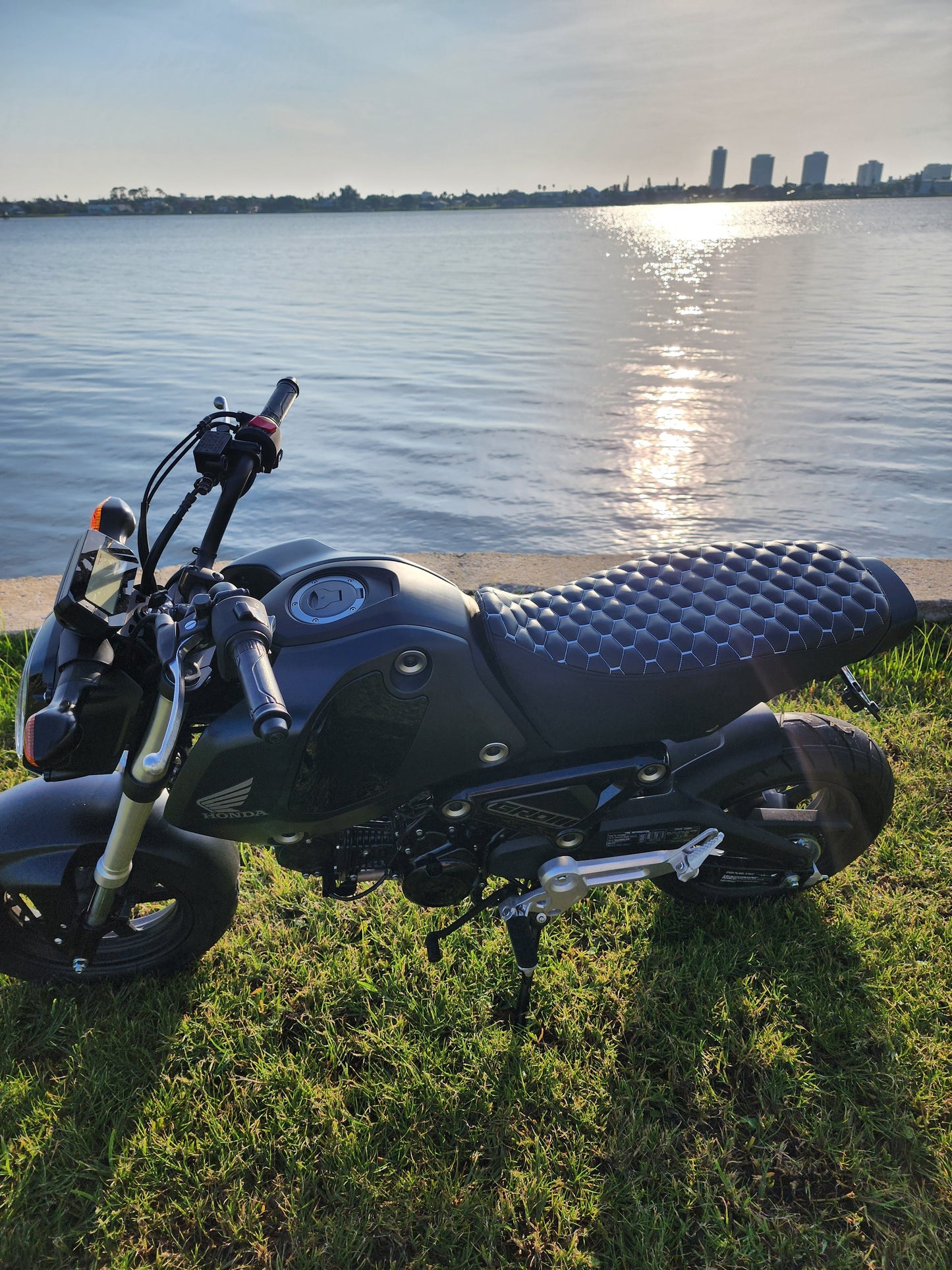 custom honda grom seat