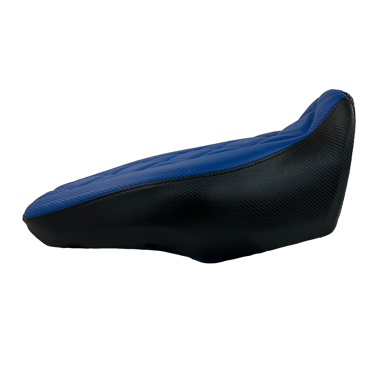 blue custom motorcycle seat for Honda Grom