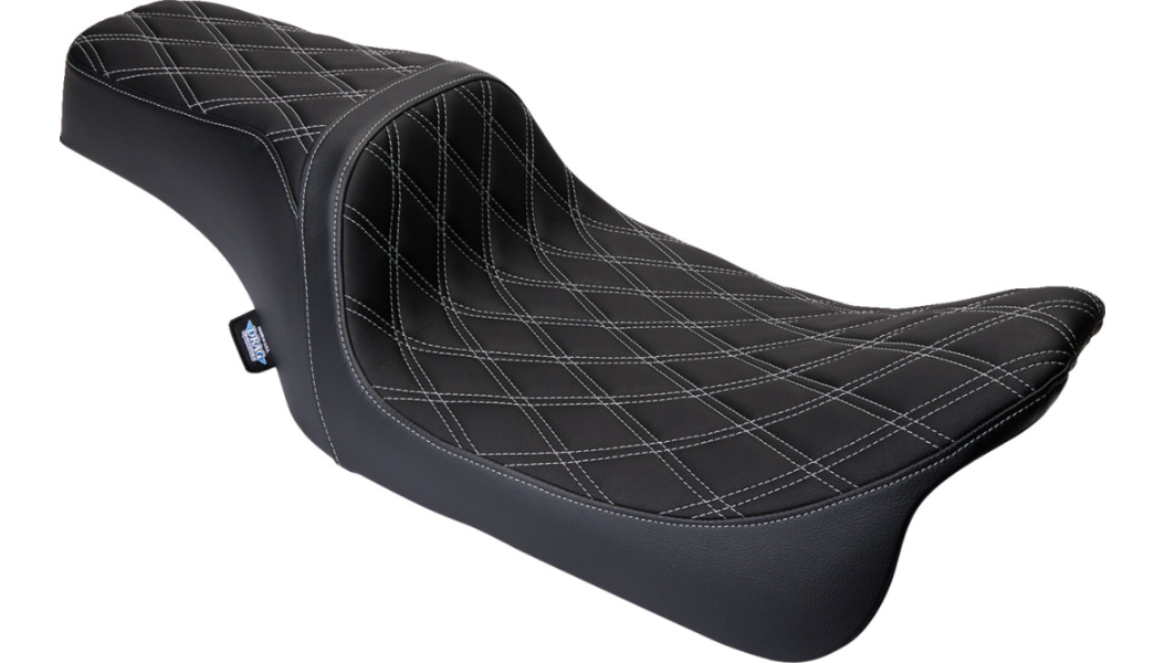 Performance Predator 1-Up Seat - Double Diamond, Silver Thread