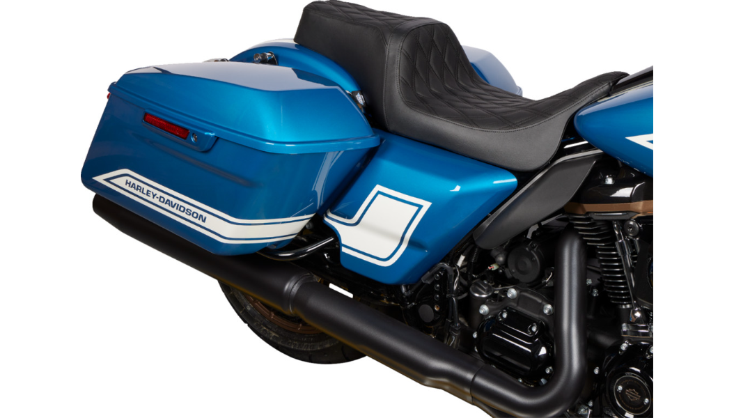 Performance Predator 1-Up Seat - Double Diamond, Black Thread
