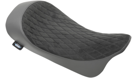 Solo Seat - Extended Reach & Lowered - Faux Suede