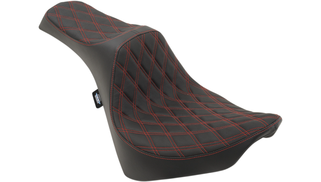 2018-2023 Softail Predator 3 Double Diamond - Red Stitch