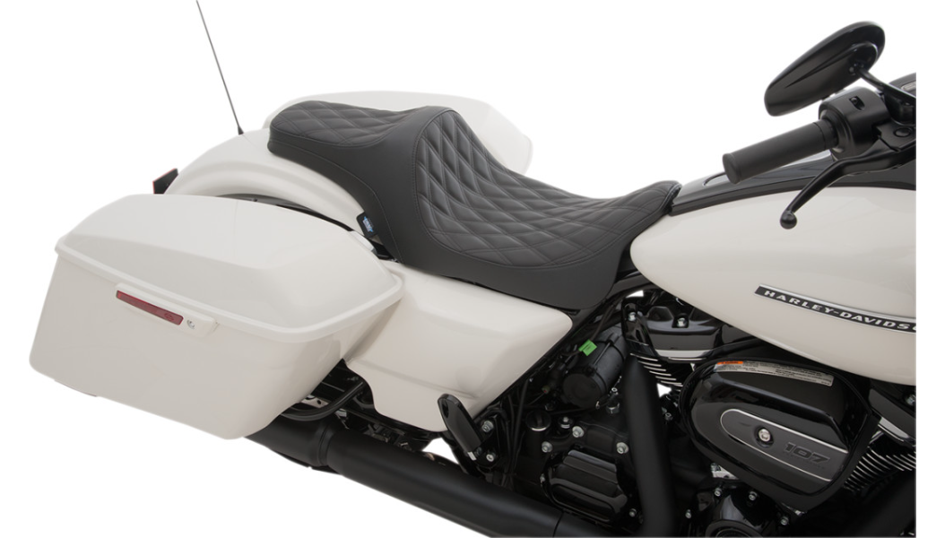 Predator 3 Stock Position Seat - Double Diamond Black