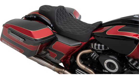 Predator 3 Extended Reach Seat - Double Diamond Silver