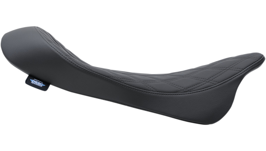 Solo Seat - Extended Reach & Lowered - Black Double Diamond