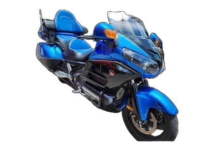 Most Comfortable Goldwing Seat in Blue Carbon Fiber finish