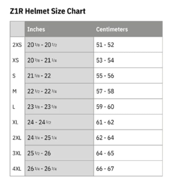 Z1R Saturn Open Face Helmet