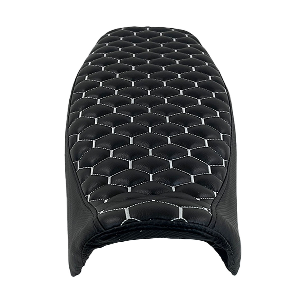 black custom motorcycle seat for Honda Grom