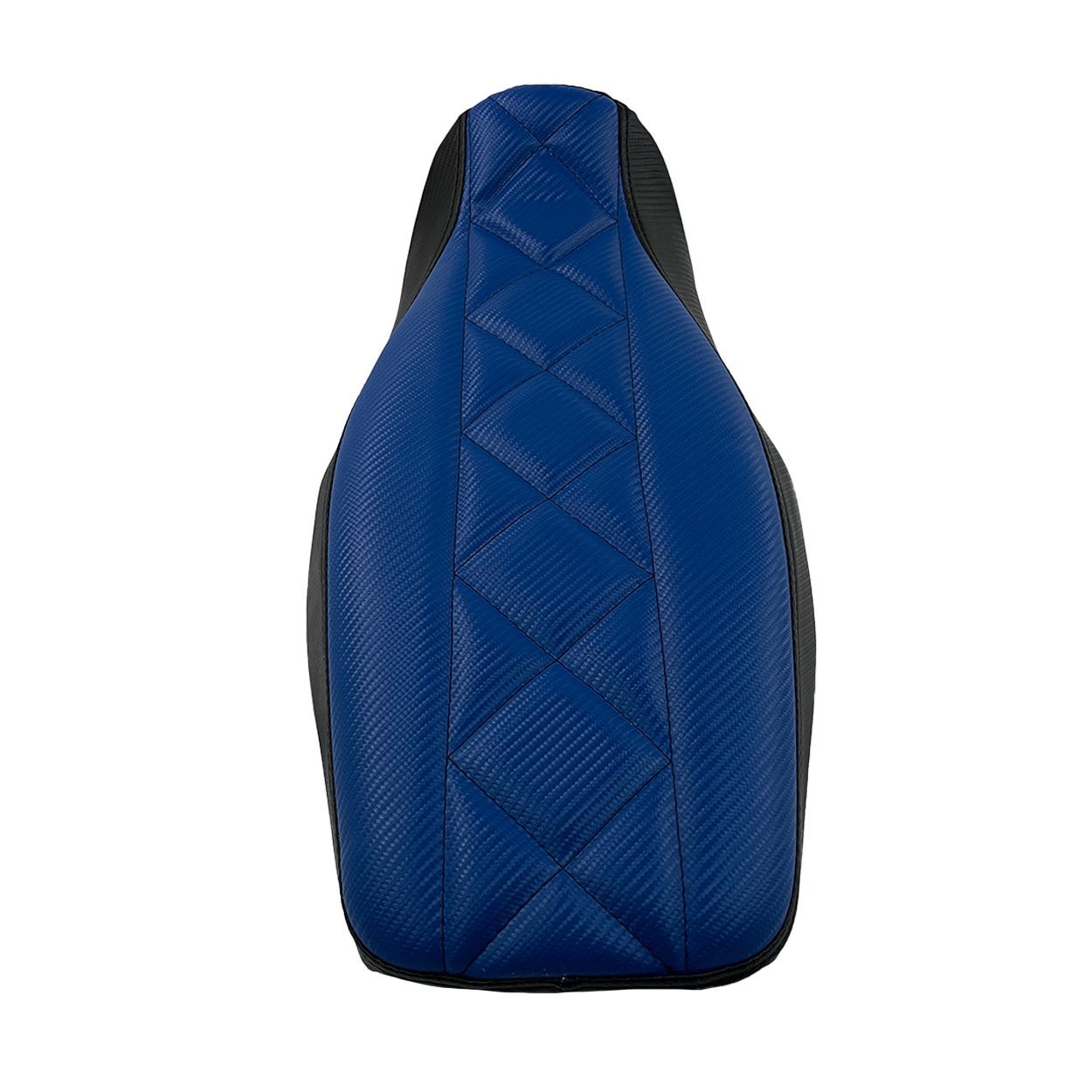 blue custom motorcycle seat for Honda Grom