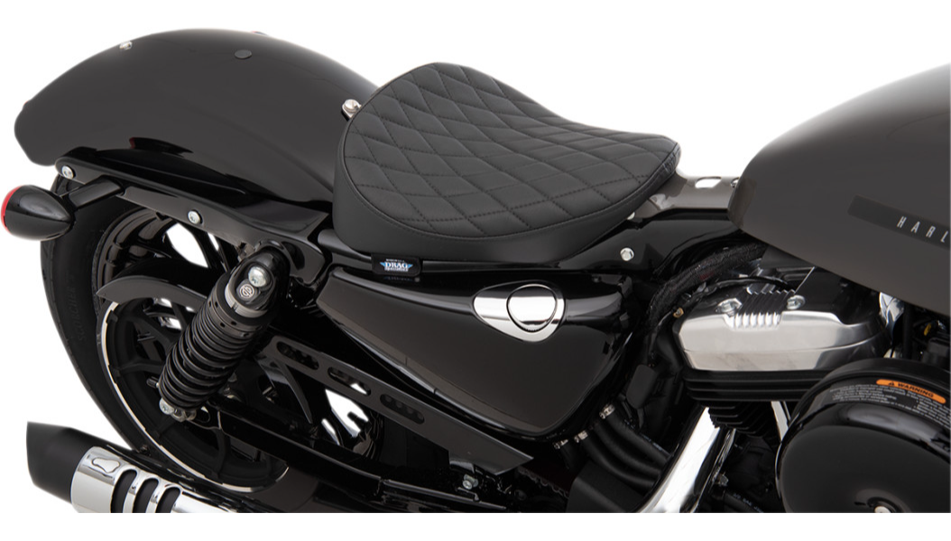 2004-2022 EVO Sportster Bobber Solo Seat - Diamond Stitch