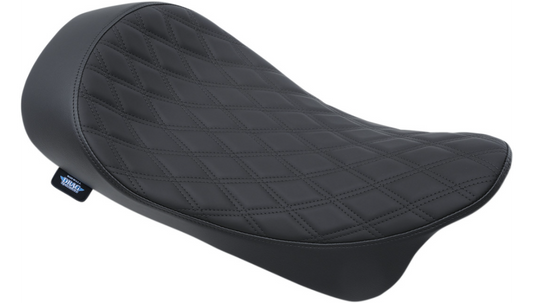 Solo Seat - Extended Reach & Lowered - Black Double Diamond